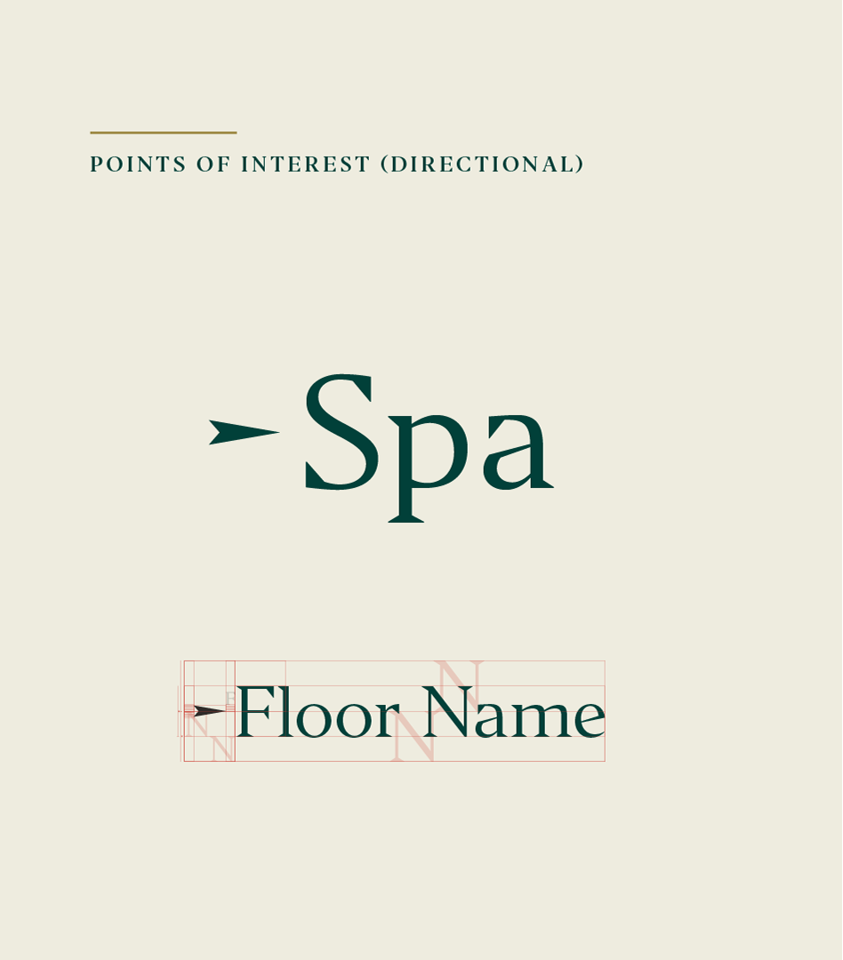 Academias signage design analysis